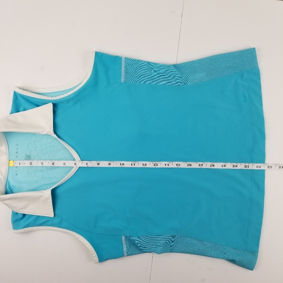 Nike Golf blue and white tank top in size Medium - Picture 8 of 8